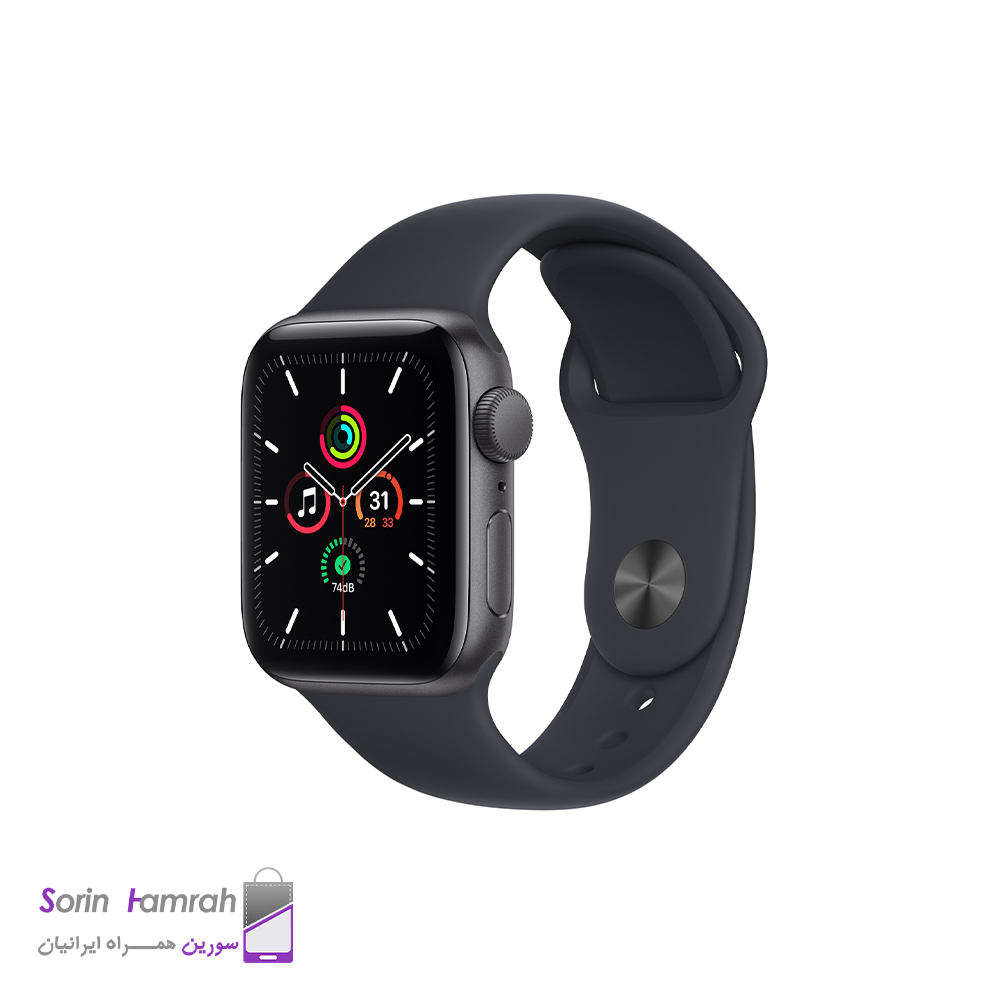 اپل واچ 7 SE مدل 40mm بدنه آلومینیوم با بند سیلیکونی